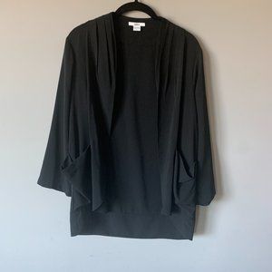 Bar III Blazer - Black - 3/4 length (lightweight)
